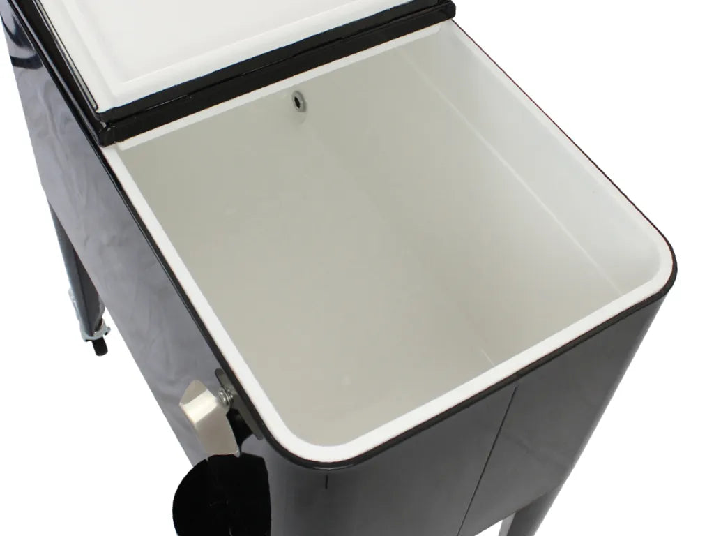  Kailua Cooler - Amerikanische Kühlbox, Kühlwagen, Party Getränkekühler, Schwarz