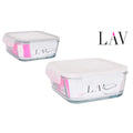  Viereckige Lunchbox Mit Deckel LAV Luftdicht (1,2 L)