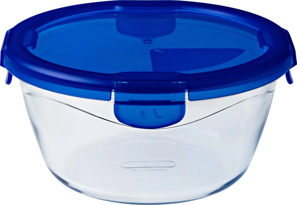  Pyrex Cook & Go Glas Runde Schüssel Mit Deckel 0.7L