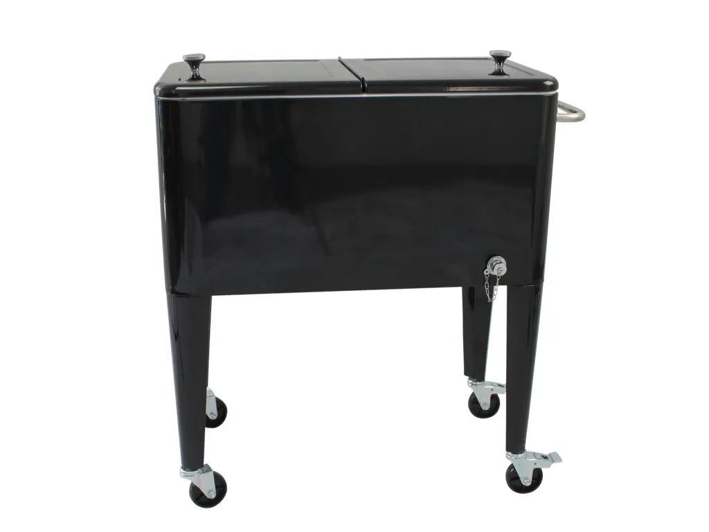  Kailua Cooler - Amerikanische Kühlbox, Kühlwagen, Party Getränkekühler, Schwarz