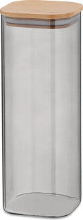  Kela Vorratsglas 2.1 Liter Glas Vorratsdose Nea Mit Buchenholzdeckel
