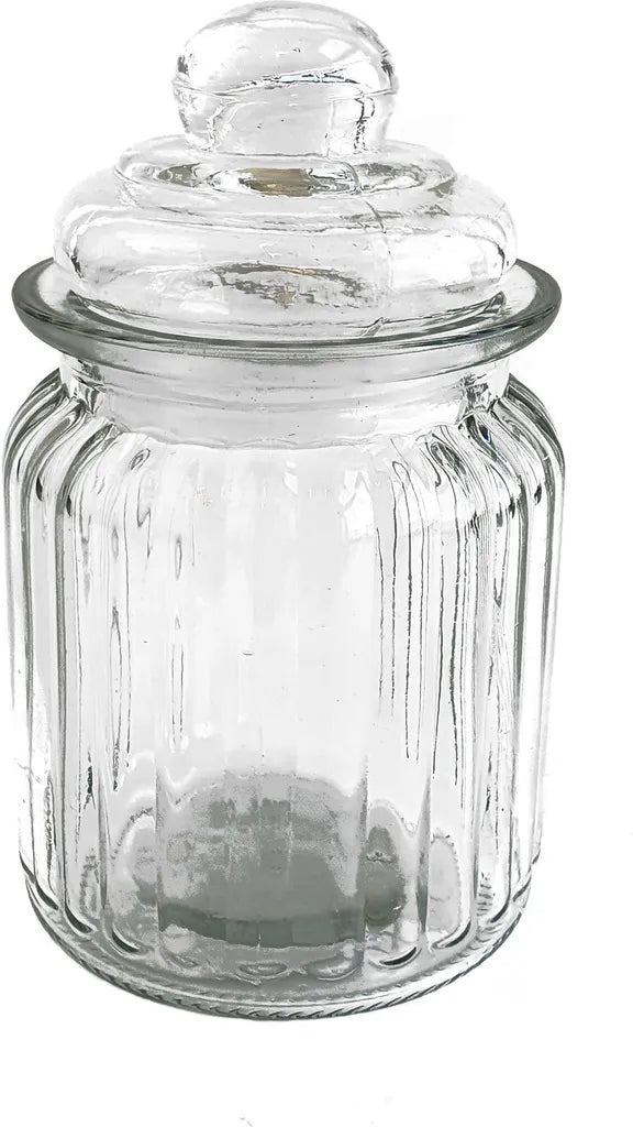  Glasgefäß Mit Deckel - 6 Stück - Vorratsglas 300ml