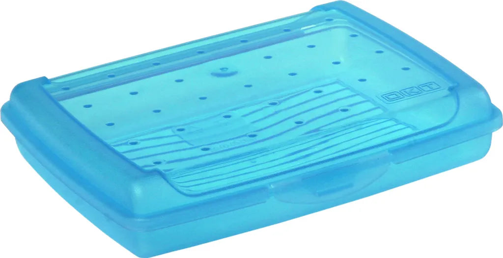  Keeeper Brotdose "luca" Click Box Mini Blau Transparent