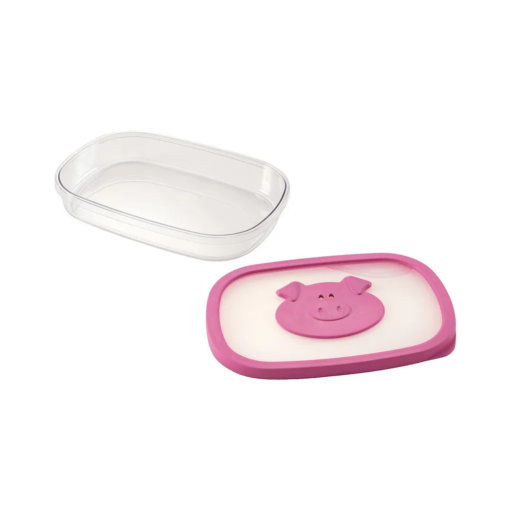  Snips Cold Meat Saver, Box, Rechteckig, 1,5 L, Pink, Transparent, Polypropylen (PP), Gummi, Styrol-Acrylnitril (SAN), -18 °C