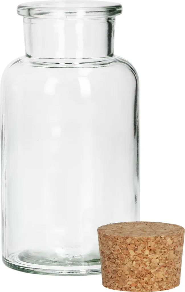  6tlg. Bonbongläserset Korkverschluss 300 Ml Bonboniere Vorratsdose Gewürzglas