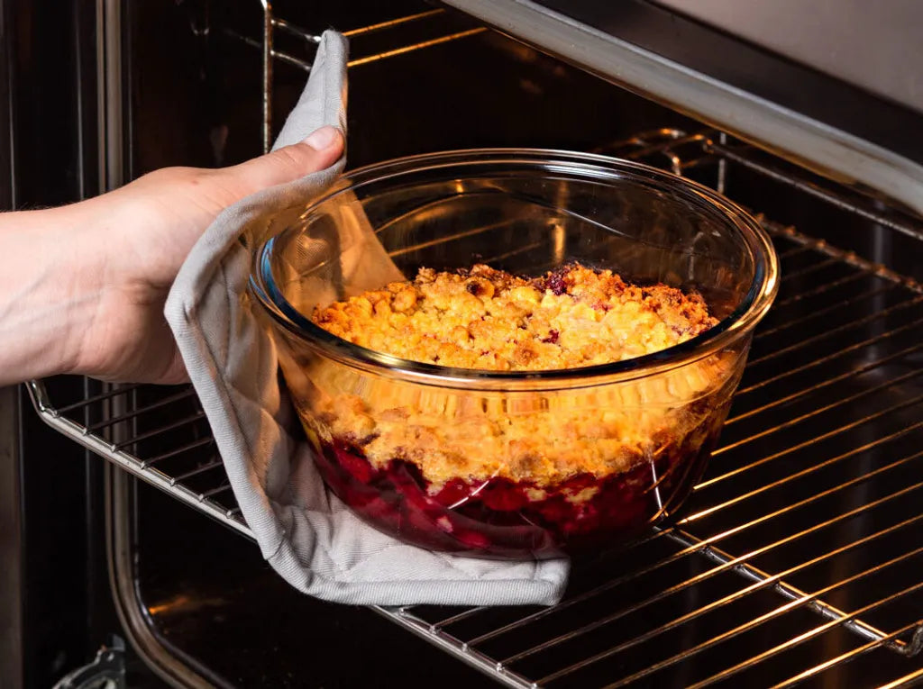  Pyrex Cook & Go Glas Runde Schüssel Mit Deckel 0.7L