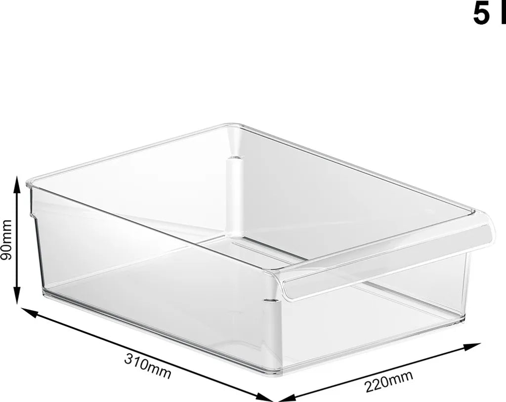 ROTHO „Kühlschrankorganizer 3 Tlg. LOFT“, Ausführung:Set