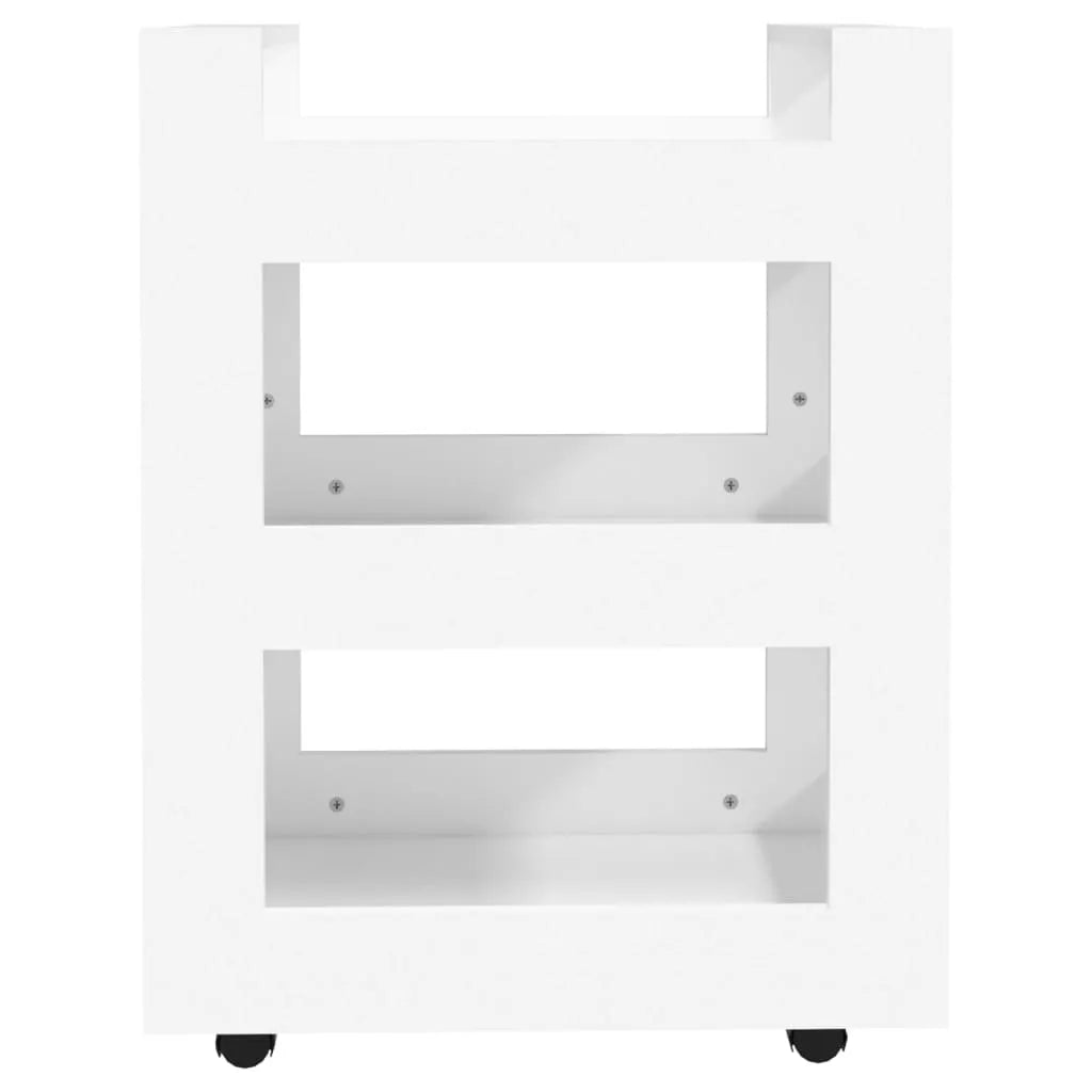  VidaXL Küchenwagen Weiß 60x45x80 Cm Holzwerkstoff