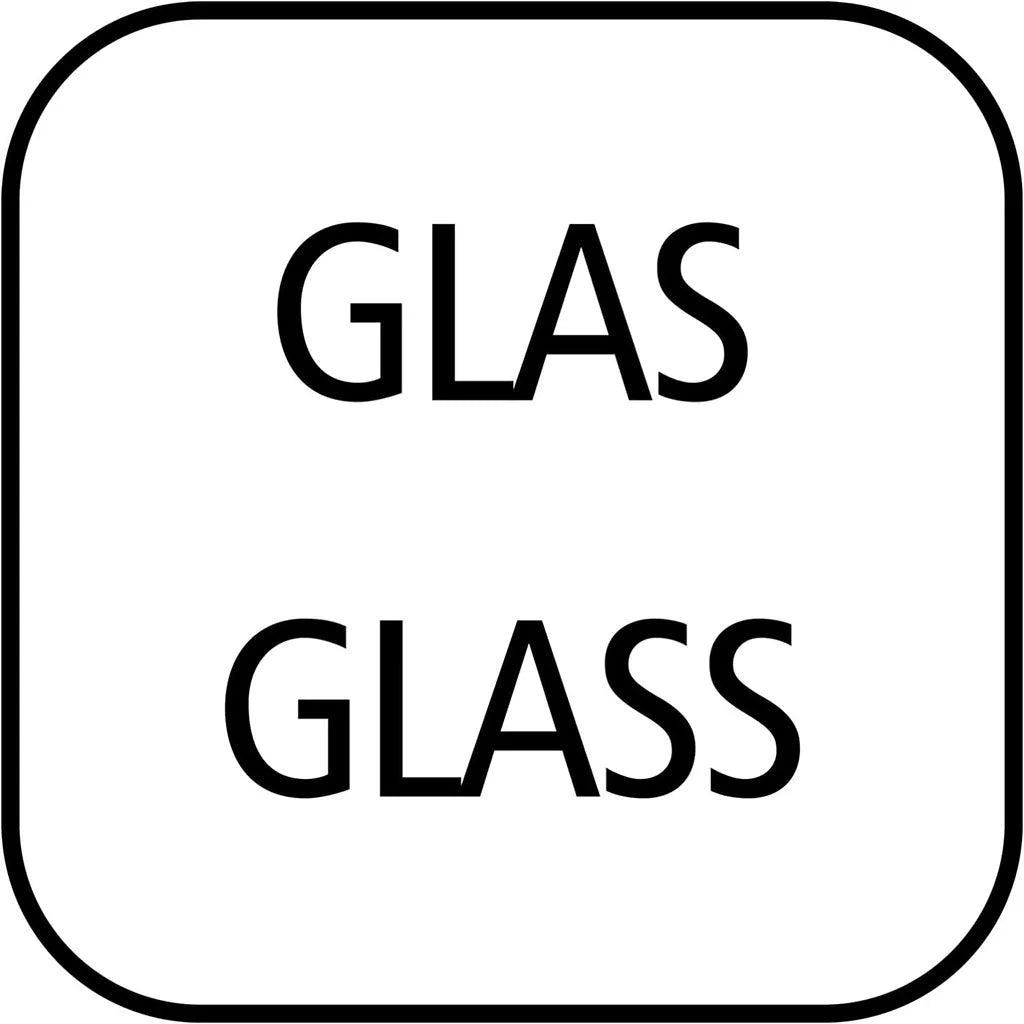  APS Glaskaraffe -ICEBLUE- /// Ø 8 Cm, H: 30 Cm, 0,8 Liter /// Glas, Blau, Silikon /// 10723