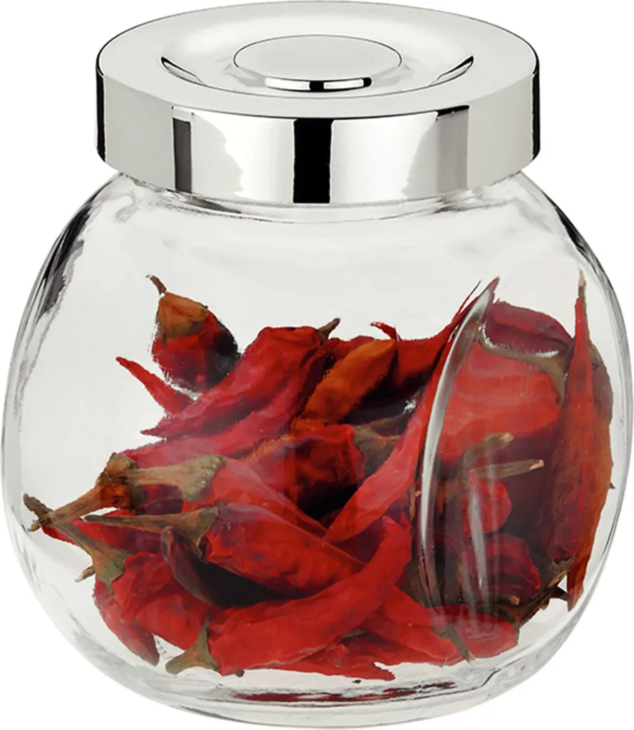  8tlg Vorratsdosenset Rosa 200 Ml Bonboniere Gewürzglas Schraubdeckel Silber Aufbewahrung Kräuter