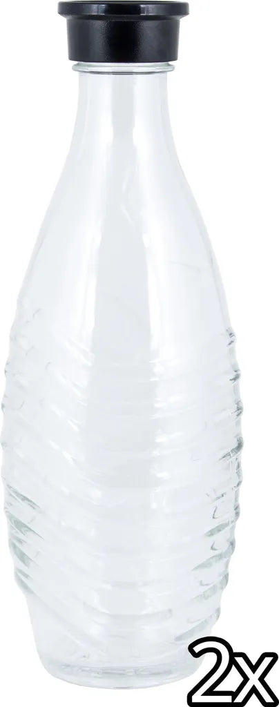  SodaStream Glaskaraffen 0,6 Liter Im 2er-Pack, 764997