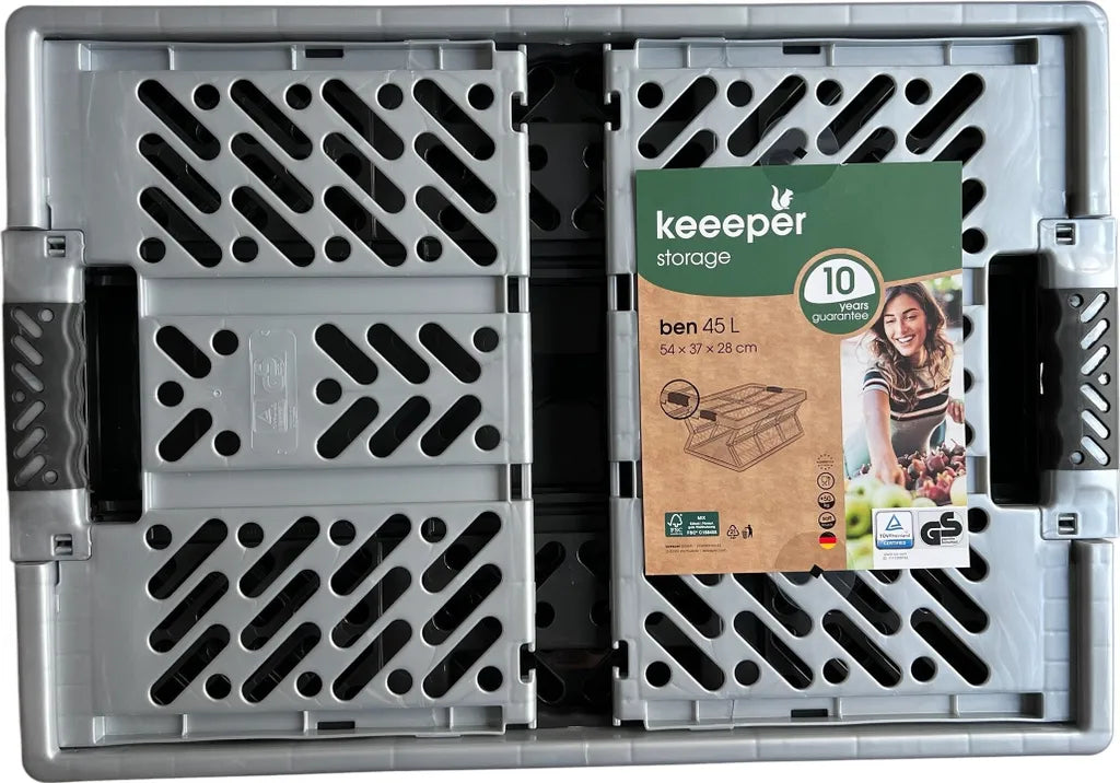 Keeeper Profi-Klappbox 45 L Mit Softgriff 54 X 37 X 28 Cm