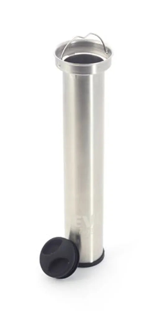  Ice Tea Cooler Für Eve Glaskaraffe Edelstahl, H 22 Cm, Ø 5,36 Cm