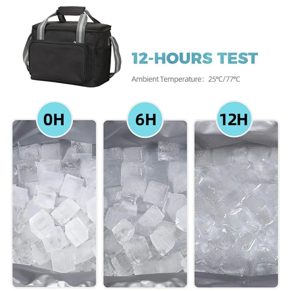  15L Kühltasche Faltbar,Picknicktasche Kühltasche,Rot, Lunch Tasche,Kühltasche Eistasche,Mini Faltbar,Minikühltaschen,Thermotasche Faltbar Klein,Isoliertasche Lunch,Kühlbox Für Picknick