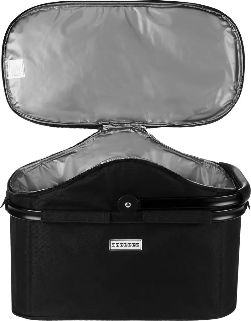  Kühlkorb 25 Liter Schwarz - Schwarz