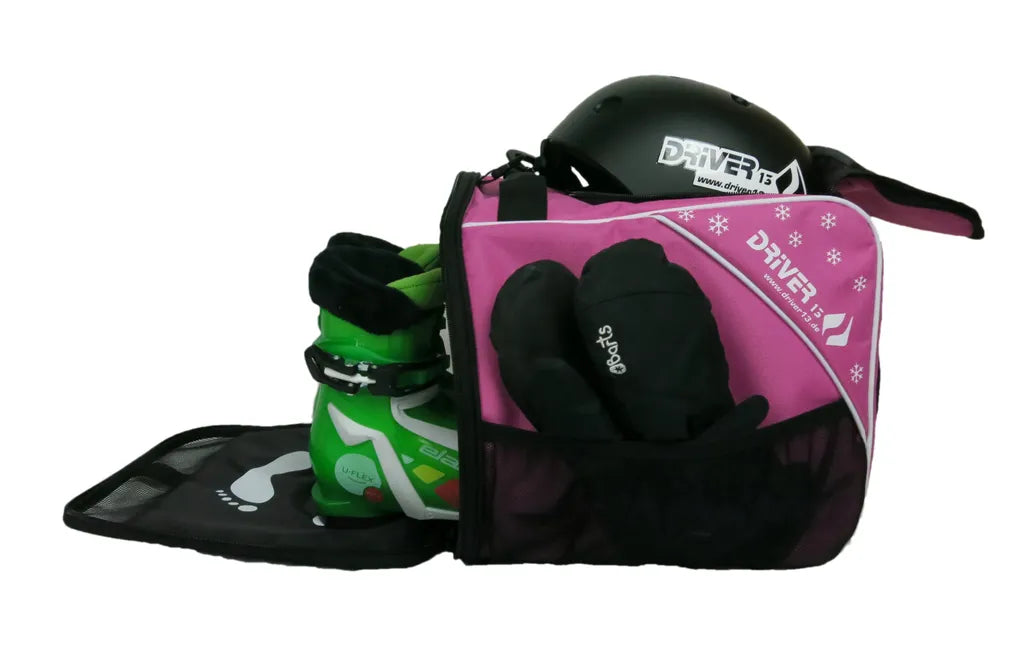  Driver13 ® Kinder Skistiefeltasche Pink