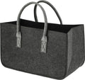  Filztasche Anthrazit Kaminholztasche Henkeltasche Tragetasche Filz