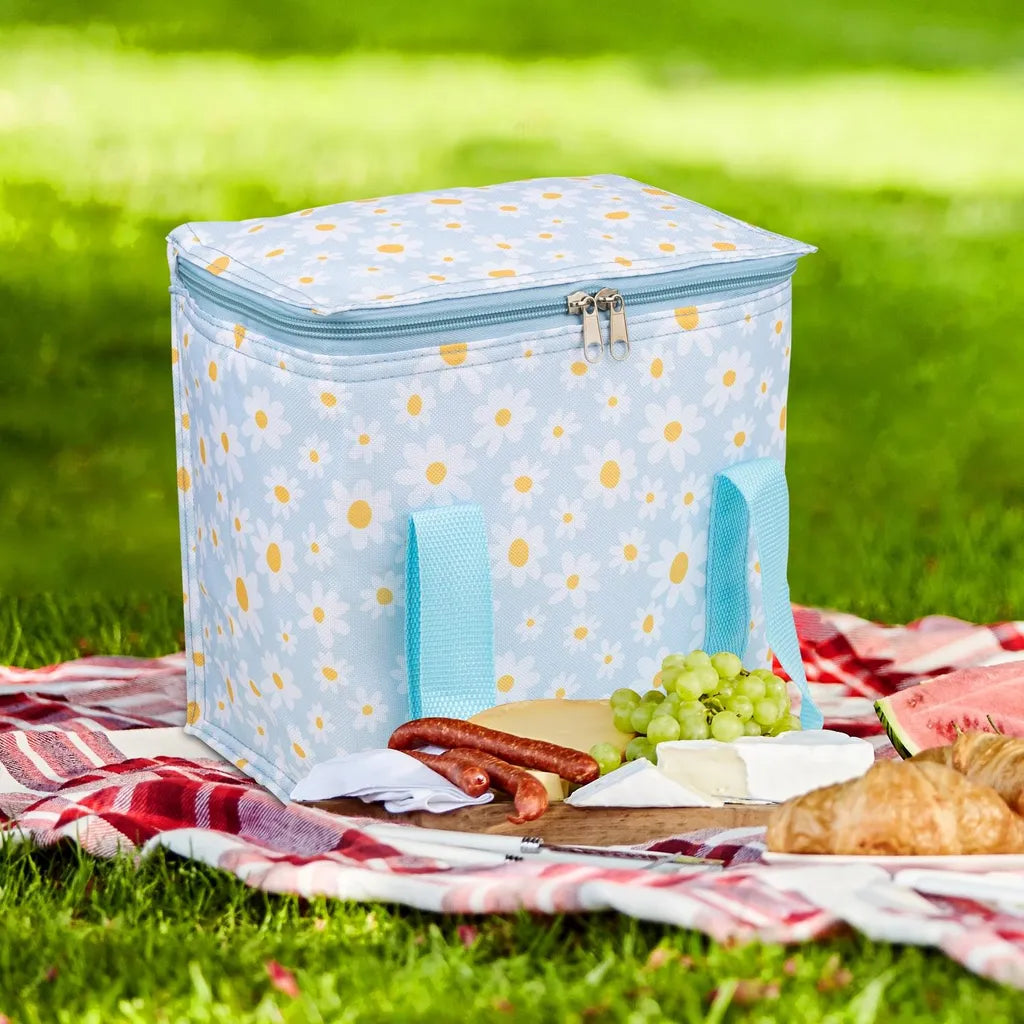  Kühltasche Groß 7L Faltbar Kühlbox Thermotasche 24x15x22 Cm Isotasche Picknick