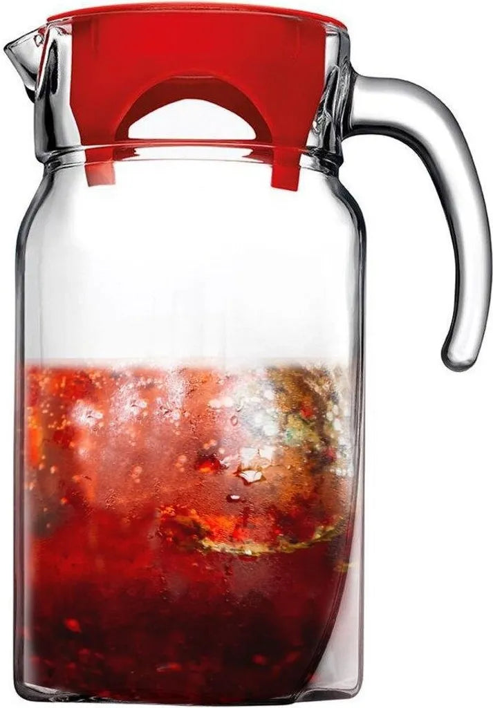  Pasabahce 43544 Glas Carafe Geschirrspüler Safe 1.7 Liter Dajar Krug Wasserspender, Klar