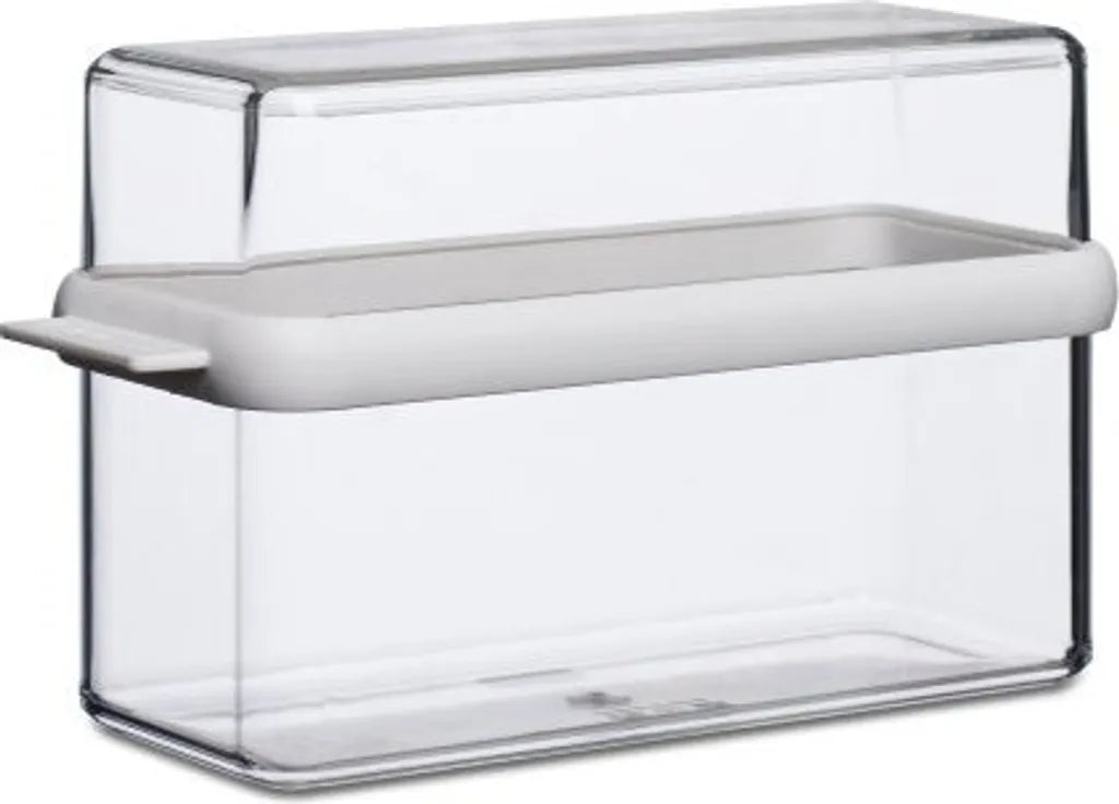  Mepal - Stora Knäckebrotbox - Aufbewahrungsbox Für Cracker & Knäckebrot - Luftdichte Knäckebrotbox Mit Deckel - Ideal Zur Aufbewahrung Einer Packung Knäckebrot - 1600 Ml - Weiß