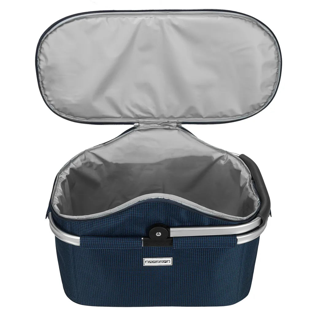  Kühlkorb 25 Liter Blau Hahnentritt - Hahnentritt
