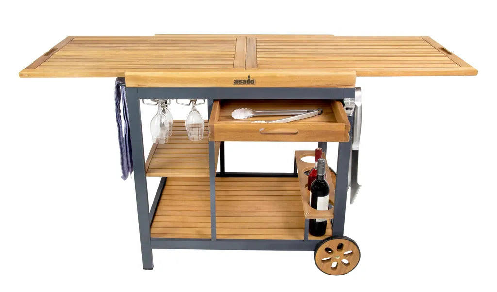  Asado Grilltisch Servierwagen Ally