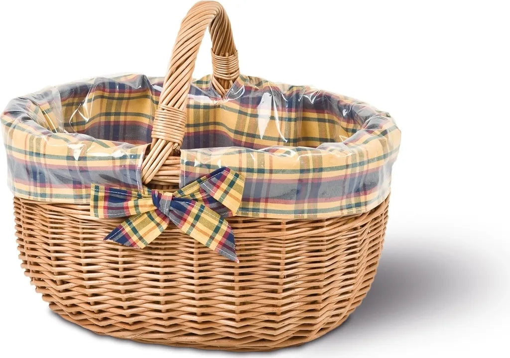  Einkaufskorb Mit Ausschlag, Bügelkorb, Weidenkorb, Picknickkorb, Tragekorb