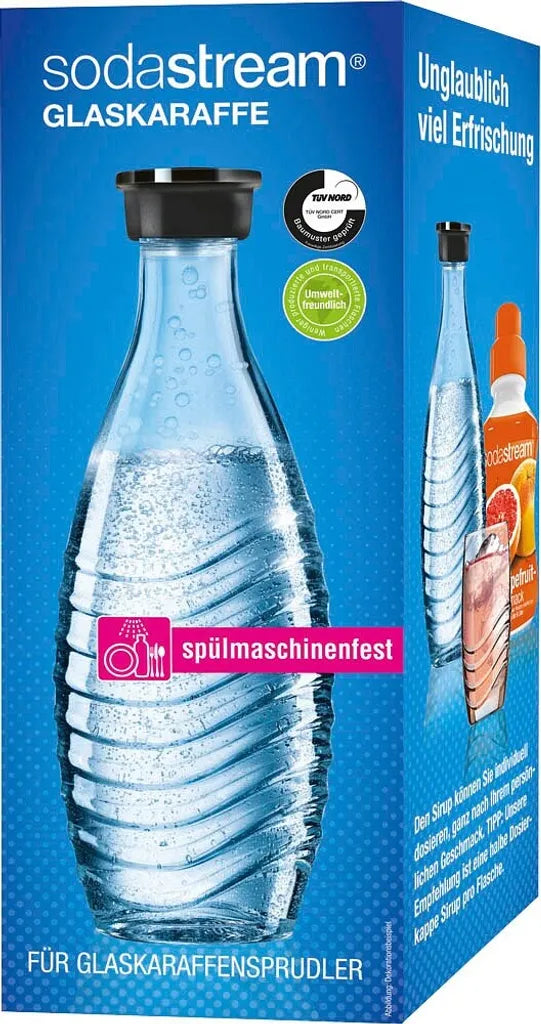  SodaStream Glaskaraffe Mit Schraubverschluss