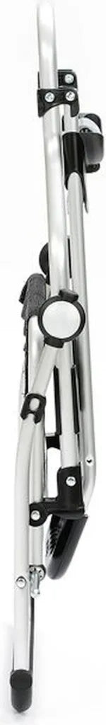  Andersen Shopper Royal Alu Klappbar Mit 3-Speichenrad Ø 25 Cm Und 49 Liter Tasche Senta Grau